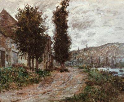 Sentiero di traino a Lavacourt da Claude Monet